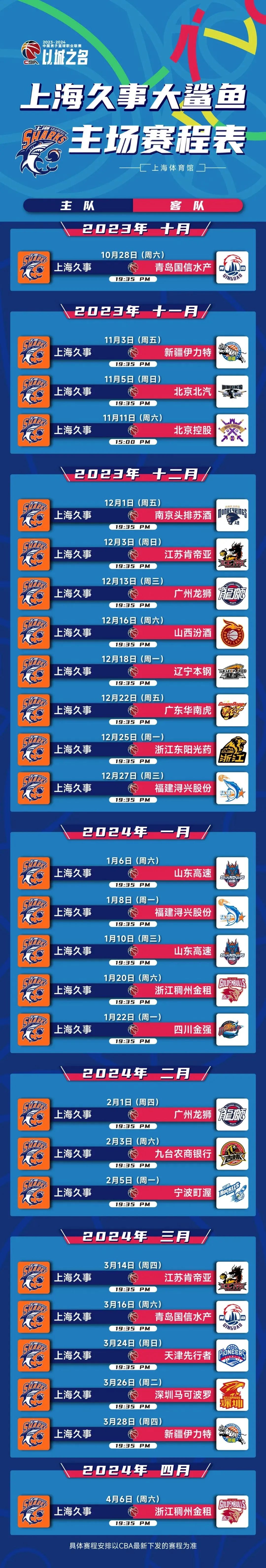 包含上海大鲨鱼将在主场对阵山西汾酒队的词条 包含上海大鲨鱼将在主场对阵山西汾酒队的词条